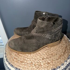 Teva Delavina Suede Ankle Booties